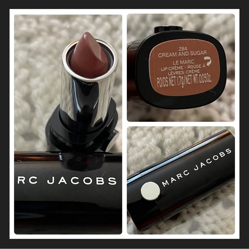 Marc Jacobs 5 pc NEW makeup bundle- powder highlight lipstick and 2 eyeliners - Picture 2 of 7